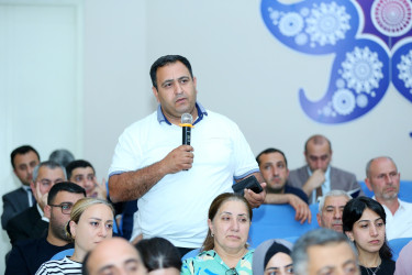 02 iyul 2026-cı il tarixində Binəqədi Rayon İcra Hakimiyyətinin başçısı Elxan Allahverdiyevin Binəqədi qəsəbə sakinləri ilə səyyar qəbulu keçirildi