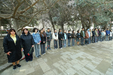 Binəqədi rayonunda Azərbaycan Respublikasının Milli Qəhrəmanı Fərhad Hümbətovun əziz xatirəsinə həsr olunmuş tədbir təşkil edildi