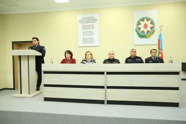 “Vətən” İdman Liseyində "Narkotiksiz gələcək naminə” mövzusunda maarifləndirici  görüş keçirildi