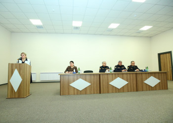 Binəqədi rayonu 335 № li tam orta məktəbdə "Narkotiksiz gələcək naminə” mövzusunda növbəti maarifləndirici görüş keçirildi