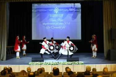 Yeni Azərbaycan Partiyası Binəqədi rayon təşkilatının yaradılmasının 33-cü ildönümünə və 8 Mart Beynəlxalq Qadınlar Gününə  həsr olunmuş tədbir keçirildi