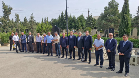 Şəhid Paşayev Samir Adişirin oğlunun anım günü ilə əlaqədar məzarı ziyarət olundu