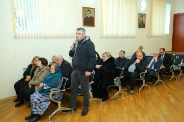 18 dekabr 2025-ci il tarixində Binəqədi Rayon İcra Hakimiyyətinin başçısı Elxan Allahverdiyevin 9-cu mikrorayon sakinləri ilə səyyar qəbulu keçirildi