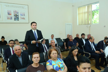 24 sentyabr 2026-cı il tarixində Binəqədi Rayon İcra Hakimiyyətinin başçısı Elxan Allahverdiyevin 9-cu mikrorayon sakinləri ilə səyyar qəbulu keçirildi