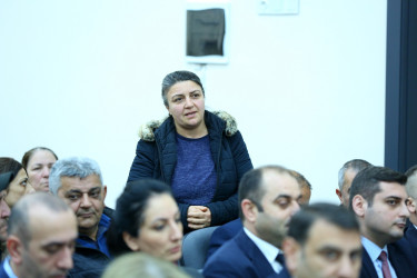 08 yanvar 2026-cı il tarixində Binəqədi Rayon İcra Hakimiyyətinin başçısı Elxan Allahverdiyevin Xocəsən qəsəbə sakinləri ilə səyyar qəbulu keçirildi