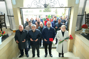 2016-cı il Aprel döyüşləri zamanı şəhid olan Emin Bağırovun anım günü ilə əlaqədar məzarı ziyarət olundu