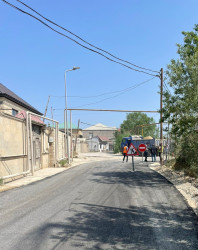 Binəqədi rayonunda abadlıq-quruculuq işləri davam etdirilir