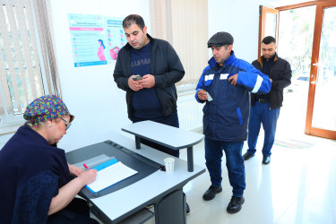 Binəqədi Tibb Mərkəzində könüllü qanvermə aksiyası keçirildi