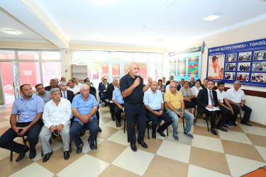 19 avqust 2025-ci il tarixində Binəqədi Rayon İcra Hakimiyyətinin başçısı Elxan Allahverdiyevin Xocəsən qəsəbə sakinləri ilə səyyar qəbulu keçirildi