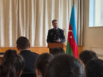 Binəqədi rayonu 246 nömrəli məktəb-liseydə "Narkotiksiz gələcək naminə!” mövzusunda tədbir keçirildi