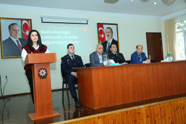 Binəqədi rayonu 248 № li tam  orta məktəbdə "Narkotiksiz gələcək naminə!” mövzusunda növbəti maarifləndirici tədbir keçirildi