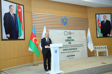 Binəqədi rayonunda “Konstitusiya və Suverenlik İli” çərçivəsində “Qərbi Azərbaycan İrsi: Ermənistanda azərbaycanlılara məxsus qəbiristanlıqların sistemli qaydada dağıdılmasının nəticələri və beynəlxalq hüquqi məsuliyyətə dair” hesabat və materiallar kitabının I cildinin təqdimat mərasimi keçirildi