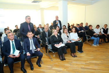 23 oktyabr 2025-ci il tarixində Binəqədi Rayon İcra Hakimiyyətinin başçısı Elxan Allahverdiyevin M.Ə.Rəsulzadə qəsəbə sakinləri ilə səyyar qəbulu keçirildi