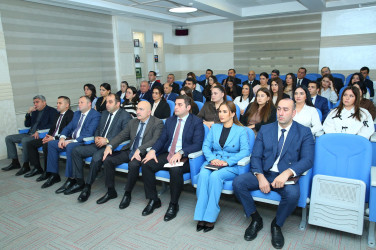 Binəqədi rayonunda “Konstitusiya və Suverenlik İli” çərçivəsində “Ümummilli Lider Heydər Əliyev müstəqil Azərbaycan Konstitusiyasının müəllifidir” mövzusunda məlumat sessiyası keçirildi