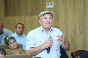 20 avqust 2026-cı il tarixində Binəqədi Rayon İcra Hakimiyyətinin başçısı Elxan Allahverdiyevin M.Ə.Rəsulzadə qəsəbə sakinləri ilə səyyar qəbulu keçirildi