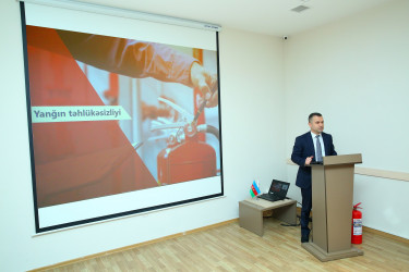 Müəssisə və təşkilatlar üçün istehlakçıların hüquqlarının müdafiəsi, ticarət ictimai iaşə, məişət və digər növ xidmət qaydaları, insan sağlamlığı və təhlükəsizliyi sahəsində maarifləndirmə tədbiri keçirildi