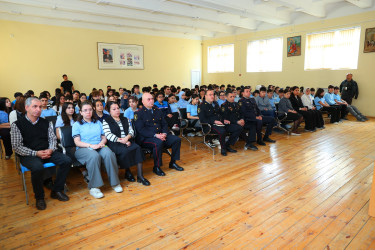 Binəqədi rayonu 144 №-li tam orta məktəbdə "Narkotiksiz gələcək naminə!” mövzusunda tədbir keçirildi
