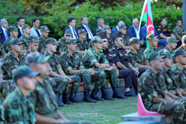 “Şəhərsalma və Memarlıq İli” çərçivəsində Binəqədi rayonunda 20 Sentyabr-Dövlət Suverenliyi Gününə həsr olunmuş “Suveren Azərbaycan-milli qürurumuz və dövlətçilik irsimiz” adlı tədbir keçirildi