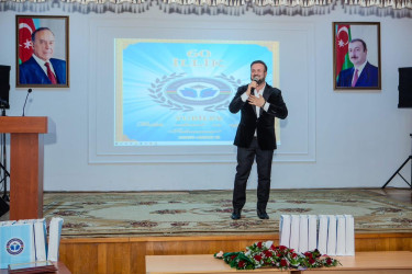 Binəqədi rayonu 297 № li tam orta məktəbin 60 illik yubileyi munasibətilə “Məktəbimiz- 60 ilin işığında“ adli tədbir keçirildi