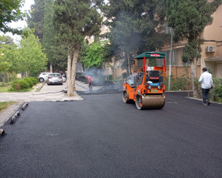 Binəqədi rayonunda abadlıq-quruculuq işləri davam etdirilir