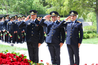 Binəqədi rayonunda "Konstitusiya və Suverenlik İli" çərçivəsində "2 İyul - Azərbaycan Polisi Günü” və Azərbaycan Polisinin yaranmasının 107-ci ildönümü münasibətilə tədbir keçirildi