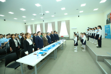 “Şəhərsalma və Memarlıq İli” çərçivəsində xalqımızın ümmumilli lideri Heydər Əliyevin əziz xatirəsinə həsr olunmuş “Heydər Əliyev və Azərbaycan tarixi” mövzusunda elmi-praktik konfransın rayon mərhələsi keçirildi