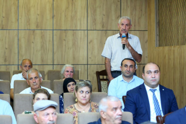 20 avqust 2026-cı il tarixində Binəqədi Rayon İcra Hakimiyyətinin başçısı Elxan Allahverdiyevin M.Ə.Rəsulzadə qəsəbə sakinləri ilə səyyar qəbulu keçirildi