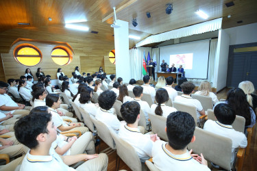 “İdrak” liseyində "Narkotiksiz gələcək naminə!” mövzusunda növbəti maarifləndirici  tədbir  keçirildi