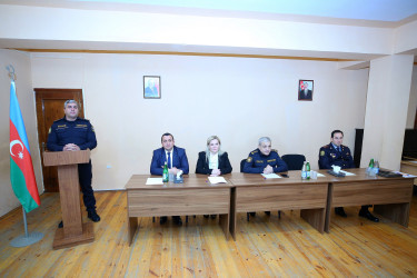 Binəqədi rayonu 314 № li tam orta məktəbdə "Narkotiksiz gələcək naminə” mövzusunda maarifləndirici görüş keçirildi