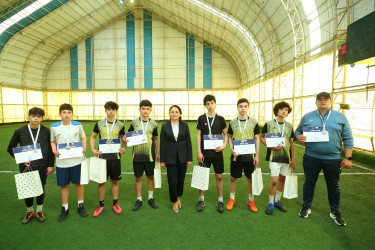 Ümummilli lider Heydər  Əliyevin anadan olmasının 103-cü ildönümünə həsr olunmuş mini futbol üzrə turnir keçirildi