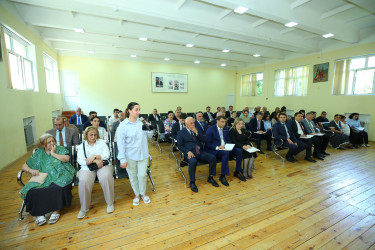 23 iyun 2026-cı il tarixində Binəqədi Rayon İcra Hakimiyyətinin başçısı Elxan Allahverdiyevin 9-cu mikroayon sakinləri ilə səyyar qəbulu keçirildi