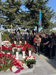 Şəhid Rafiq Rahim oğlu Heydərovun anım günü ilə əlaqədar məzarı ziyarət olundu