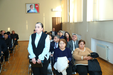 18 noyabr 2025-ci il tarixində Binəqədi Rayon İcra Hakimiyyətinin başçısı Elxan Allahverdiyevin 6-cı mikrorayon sakinləri ilə səyyar qəbulu keçirildi