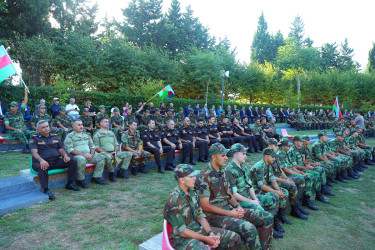 “Şəhərsalma və Memarlıq İli” çərçivəsində Binəqədi rayonunda 20 Sentyabr-Dövlət Suverenliyi Gününə həsr olunmuş “Suveren Azərbaycan-milli qürurumuz və dövlətçilik irsimiz” adlı tədbir keçirildi