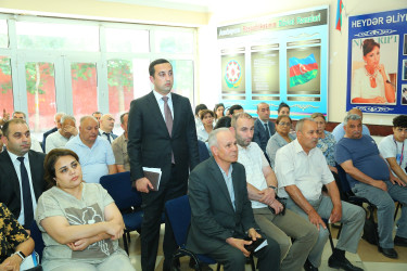 19 iyun 2025-ci il tarixində Binəqədi Rayon İcra Hakimiyyətinin başçısı Elxan Allahverdiyevin Xocəsən qəsəbəsinin sakinləri ilə səyyar qəbulu keçirildi