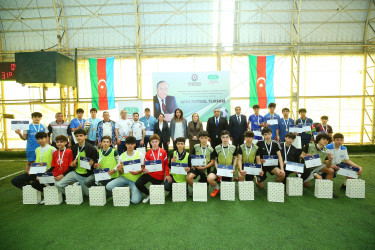 Ümummilli lider Heydər  Əliyevin anadan olmasının 103-cü ildönümünə həsr olunmuş mini futbol üzrə turnir keçirildi