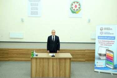 05 mart 2026-cı il tarixində Binəqədi Rayon İcra Hakimiyyətinin başçısı Elxan Allahverdiyevin Xocəsən qəsəbə sakinləri ilə səyyar qəbulu keçirildi