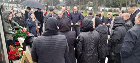 Şəhid Tağıyev Ruslan Fuad oğlunun şəhadətinin ildönümü ilə əlaqədar məzarı ziyarət olundu