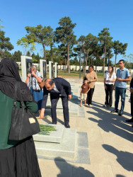 Şəhid Məhərrəmov Məhərrəm Cəlil oğlunun anım günü ilə əlaqədar məzarı ziyarət olundu