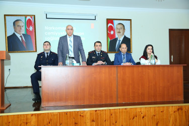 Binəqədi rayonu 248 № li tam  orta məktəbdə "Narkotiksiz gələcək naminə!” mövzusunda növbəti maarifləndirici tədbir keçirildi