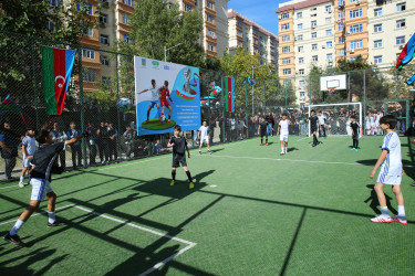 Paytaxtın abad məhəllələrində mini futbol yarışları başa çatıb
