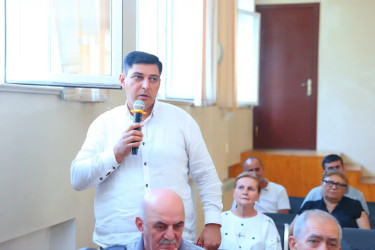 13 avqust 2026-cı il tarixində Binəqədi Rayon İcra Hakimiyyətinin başçısı Elxan Allahverdiyevin 6-cı mikrorayon sakinləri ilə səyyar qəbulu keçirildi