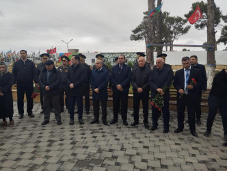 Şəhid Tağıyev Ruslan Fuad oğlunun şəhadətinin ildönümü ilə əlaqədar məzarı ziyarət olundu