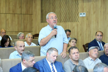 20 avqust 2026-cı il tarixində Binəqədi Rayon İcra Hakimiyyətinin başçısı Elxan Allahverdiyevin M.Ə.Rəsulzadə qəsəbə sakinləri ilə səyyar qəbulu keçirildi