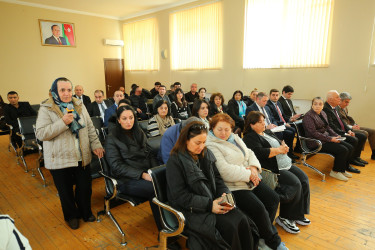 10 mart 2026-cı il tarixində Binəqədi Rayon İcra Hakimiyyətinin başçısı Elxan Allahverdiyevin 6-cı mikrorayon sakinləri ilə səyyar qəbulu keçirildi