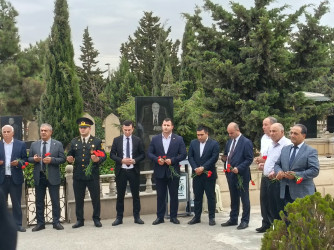 Şəhid Həsənov Nurlan Nadir oğlunun anım günü ilə əlaqədar məzarı ziyarət olundu