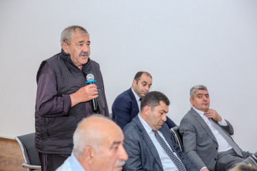 19 may 2026-cı il tarixində Binəqədi Rayon İcra Hakimiyyətinin başçısı Elxan Allahverdiyevin Biləcəri qəsəbə sakinləri ilə səyyar qəbulu keçirildi