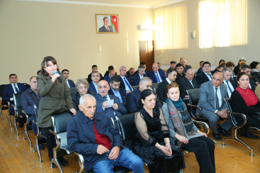 18 noyabr 2025-ci il tarixində Binəqədi Rayon İcra Hakimiyyətinin başçısı Elxan Allahverdiyevin 6-cı mikrorayon sakinləri ilə səyyar qəbulu keçirildi