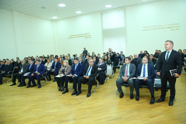 04 dekabr 2025-ci il tarixində Binəqədi Rayon İcra Hakimiyyətinin başçısı Elxan Allahverdiyevin Binəqədi qəsəbə sakinləri ilə səyyar qəbulu keçirildi