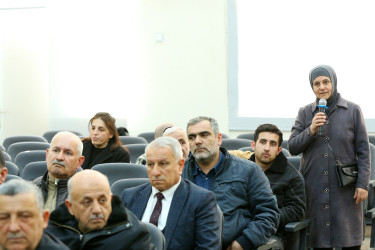 05 mart 2026-cı il tarixində Binəqədi Rayon İcra Hakimiyyətinin başçısı Elxan Allahverdiyevin Xocəsən qəsəbə sakinləri ilə səyyar qəbulu keçirildi